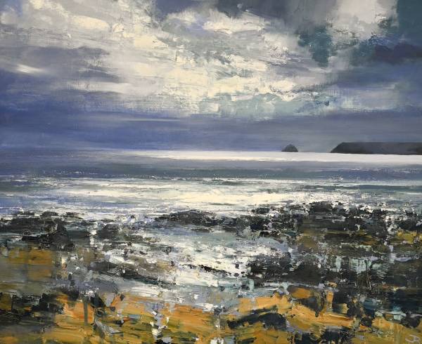 - Oil on Board, Painting by John Brenton, measuring 45 x 55 cm (H x W) framed at 65 x 75 cm £1750